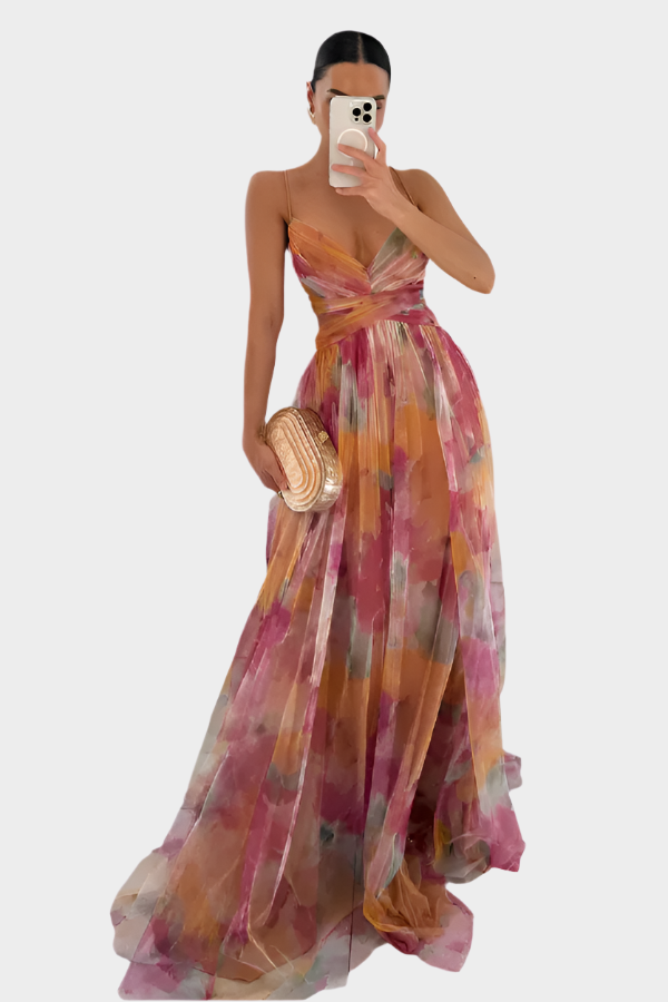 Elegante Maxi-Kleid