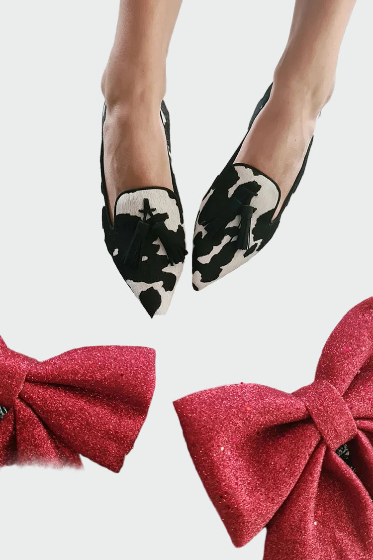 Eleganckie Mokasyny z Ostrym Noskiem