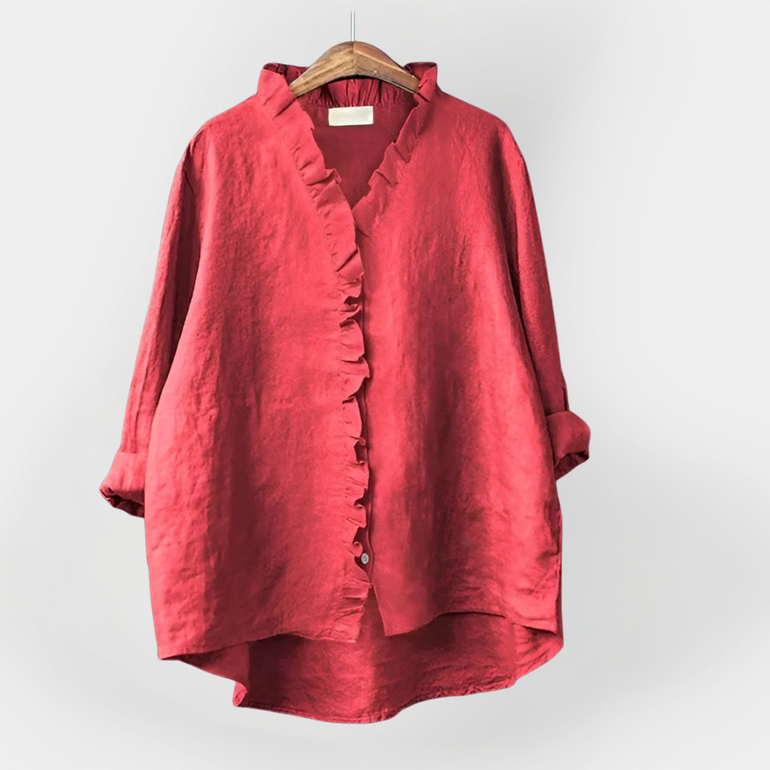 Ženska Udobna Bluza Lahkega Materiala