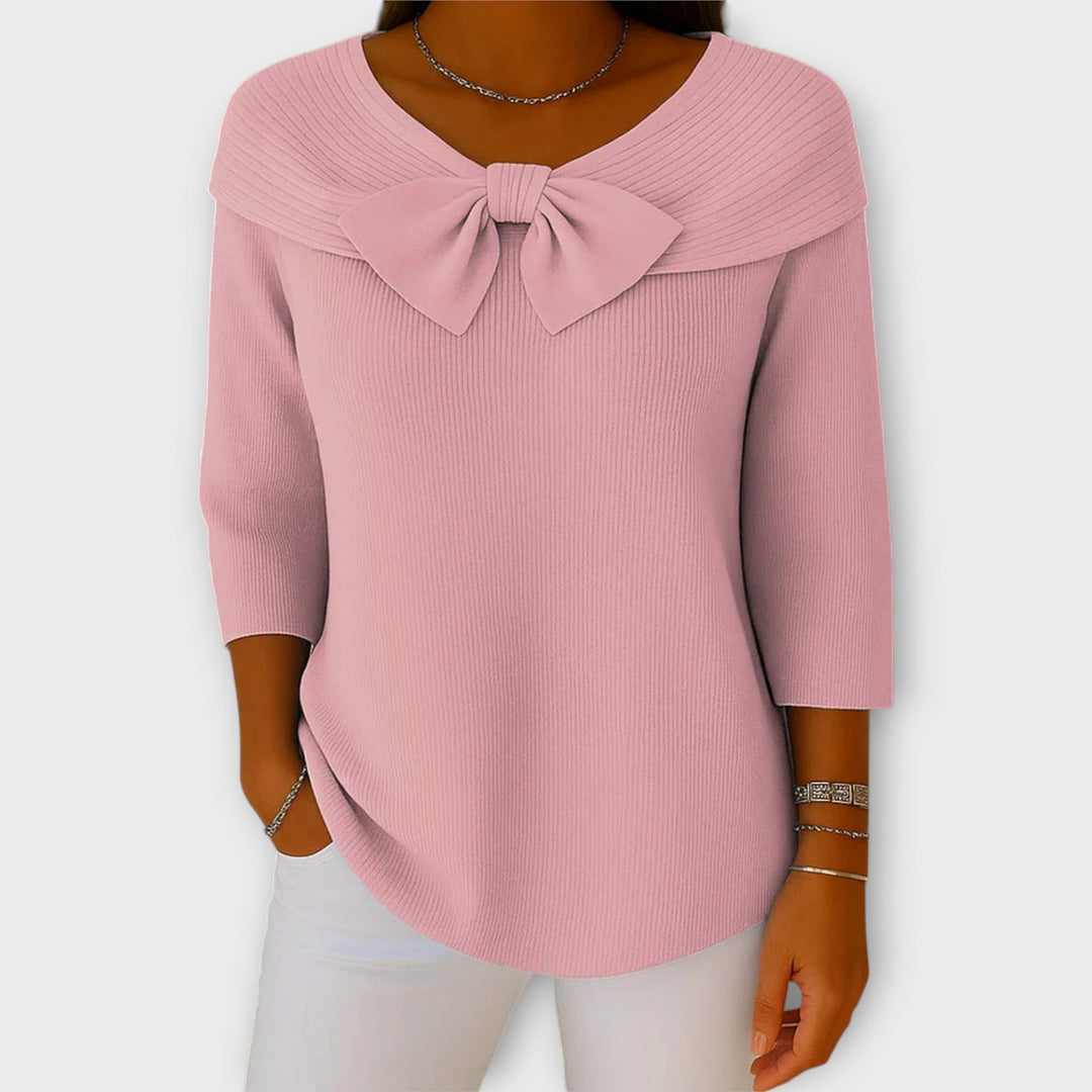 Elegantna Bluza z Dekorativnimi Pikami