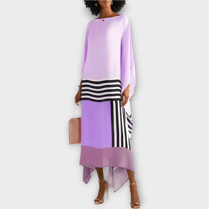 Kaftan w Stylu Linijkowym