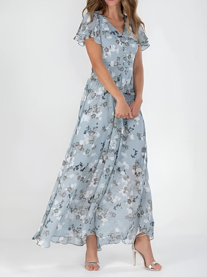 Elegantna Obleka z Zakritim Trebuhom