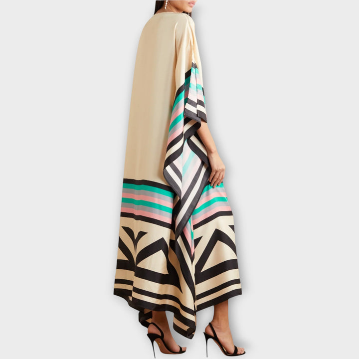 Kaftan w Stylu Linijkowym