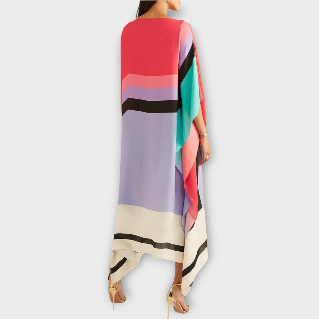 Kaftan w Stylu Linijkowym