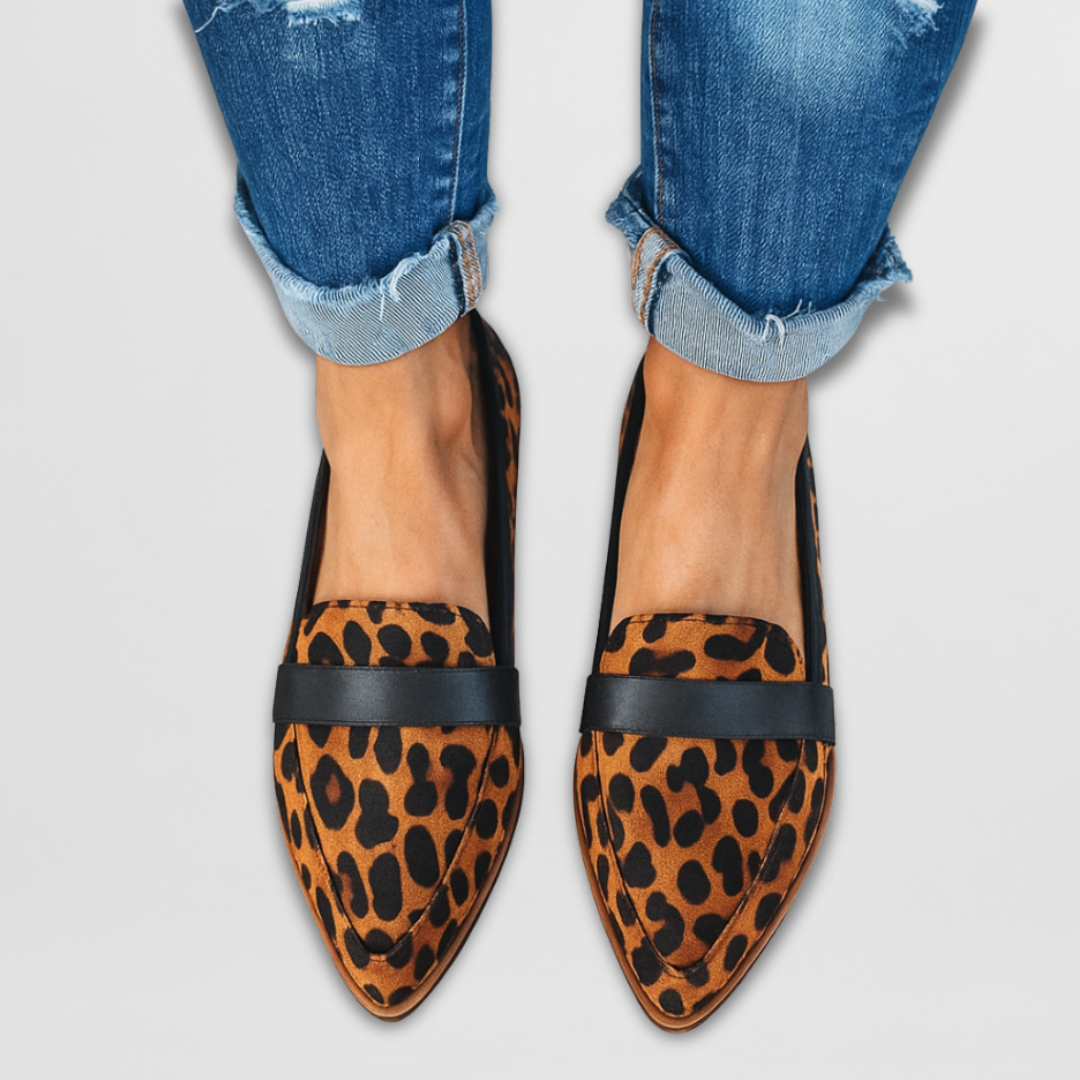 Nadia - Suede Slip-On Loafers