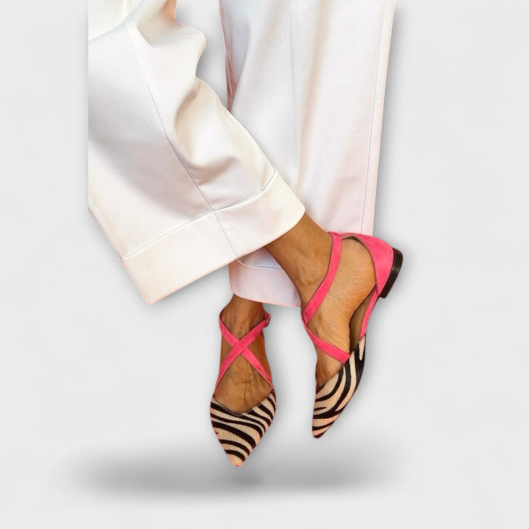 Pink Zebra Flats