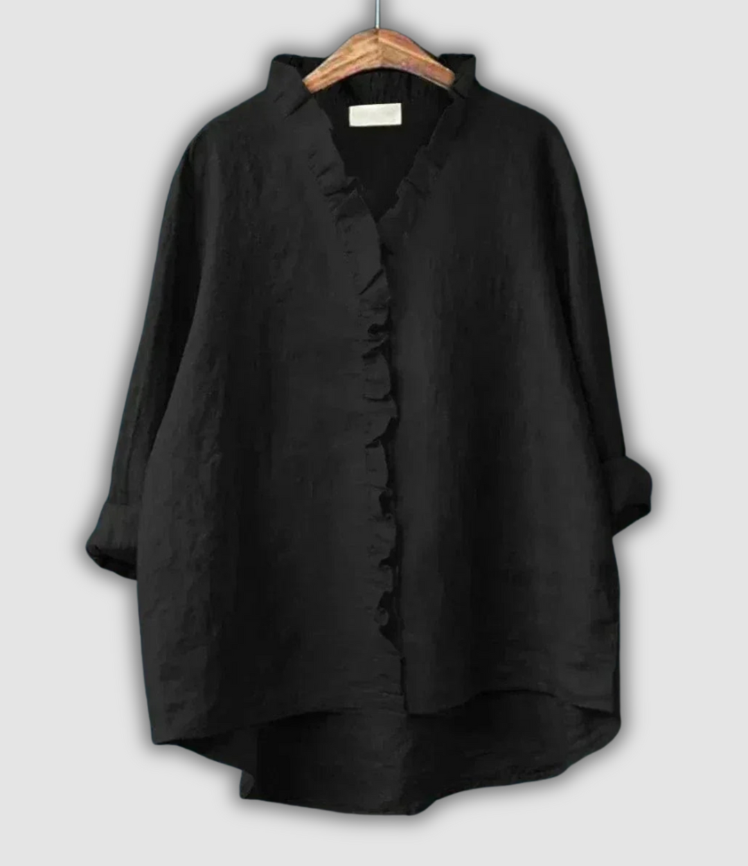 Linen Coffee Calm Blouse