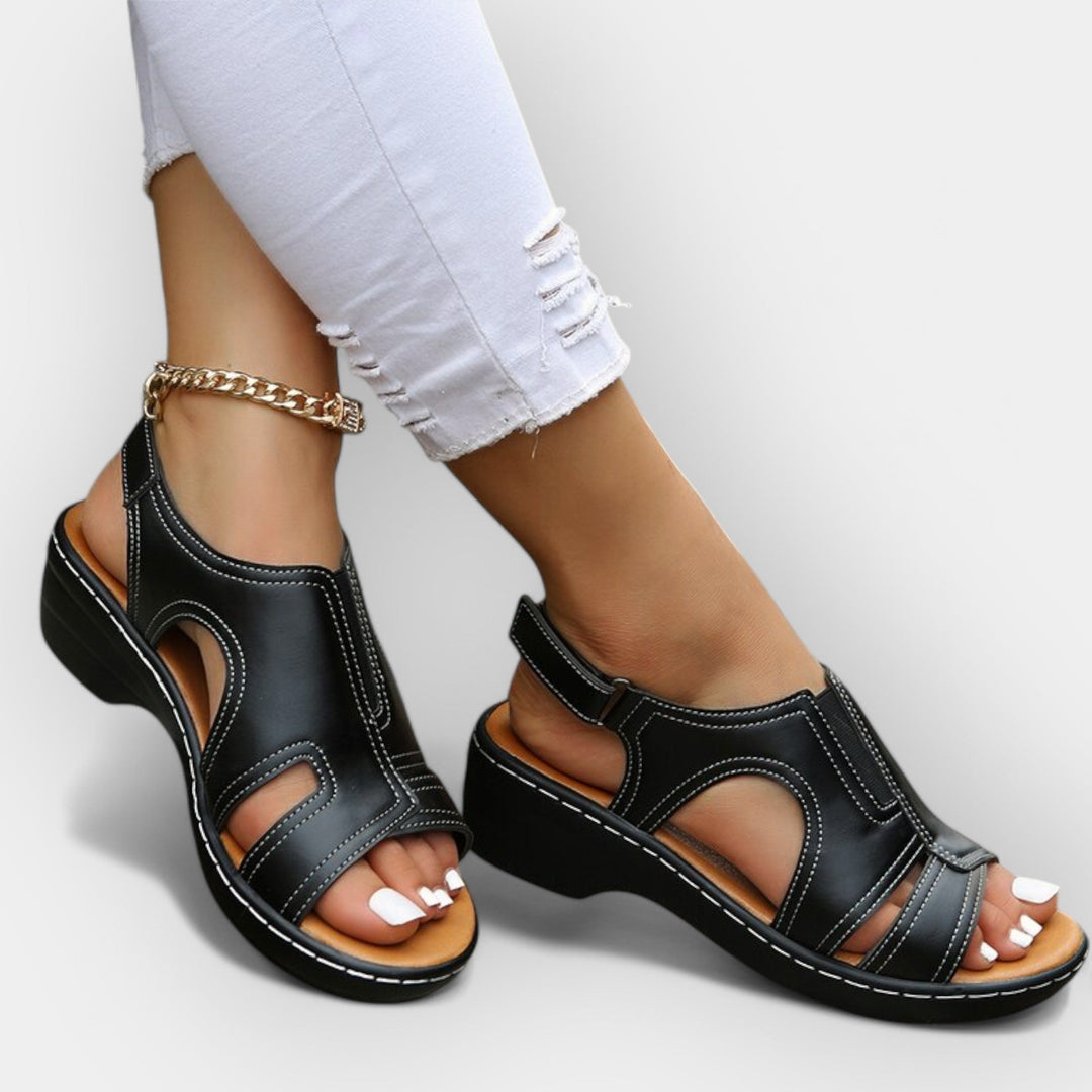 Chic Leather Sandals