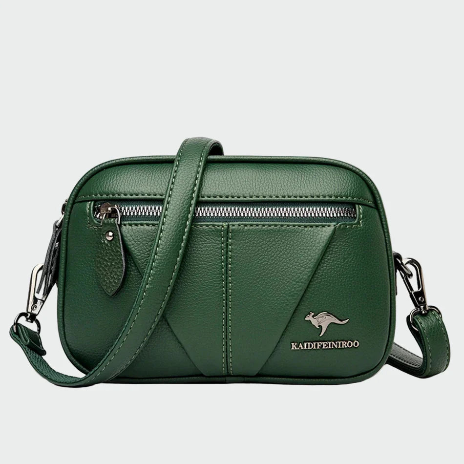 Brezčasna usnjena torbica z elegantnim dizajnom