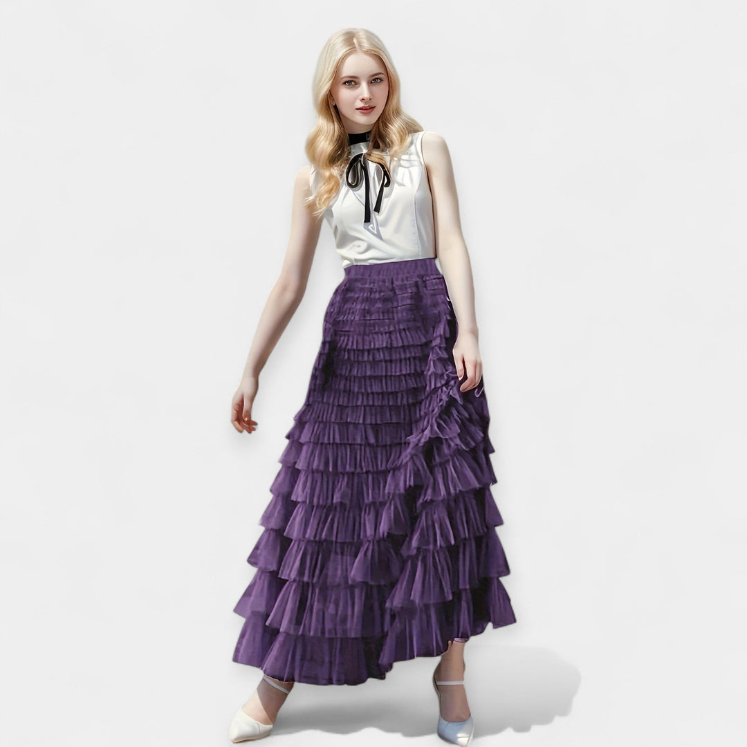 Elegantna Krila z Tulle Okrasnimi Detajli
