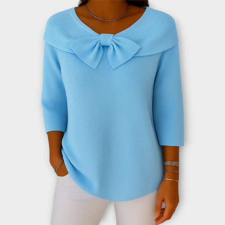 Elegantna Bluza z Dekorativnimi Pikami