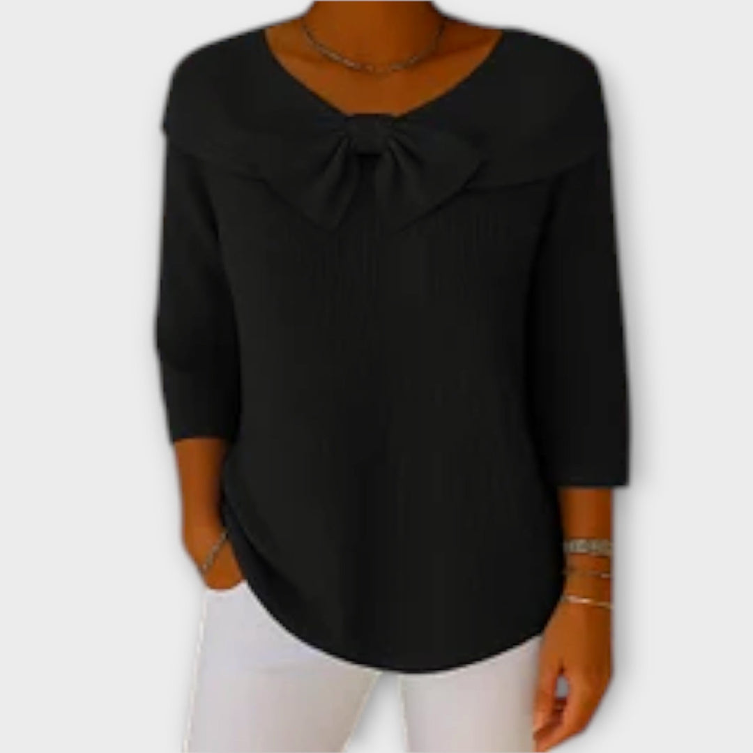 Elegantna Bluza z Dekorativnimi Pikami