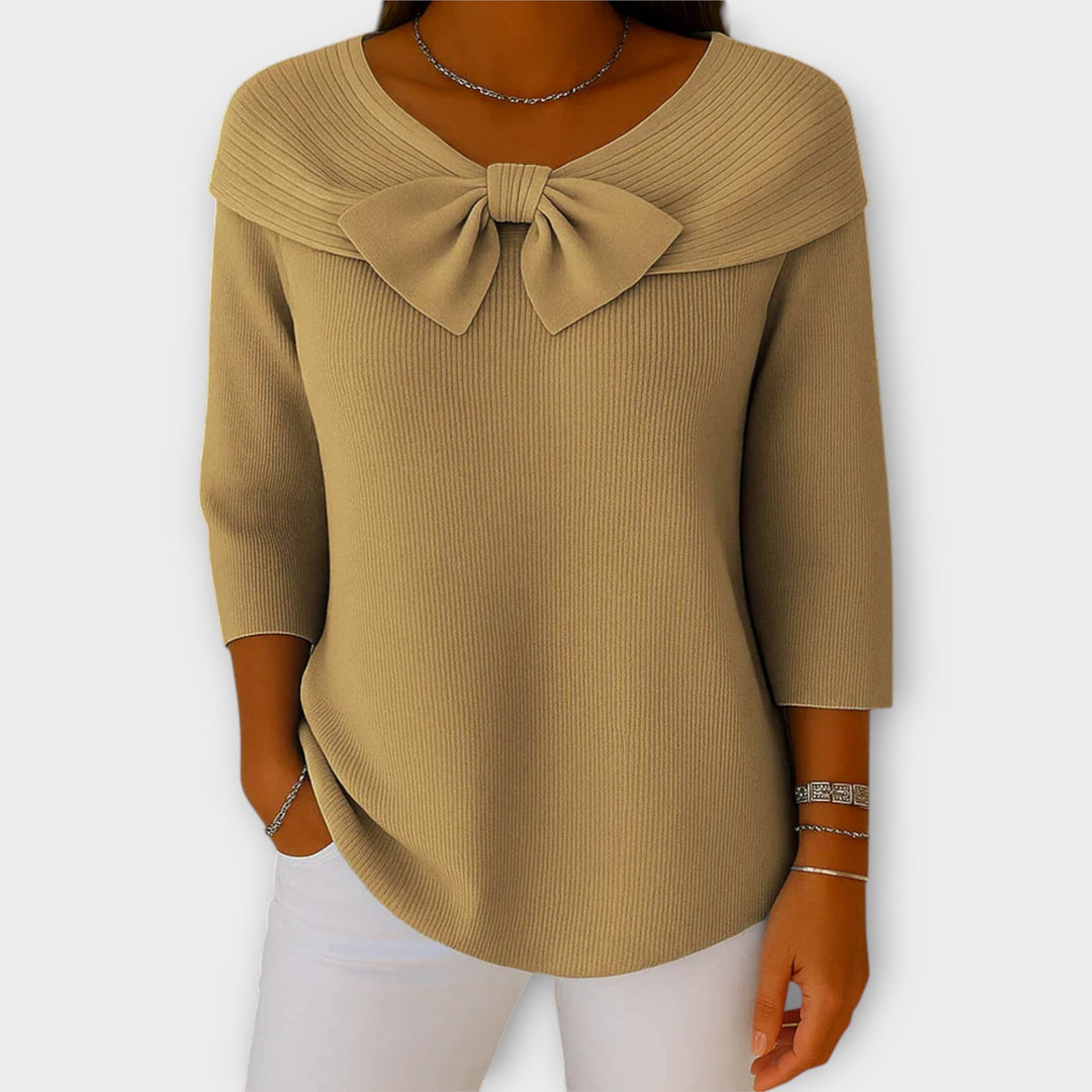 Elegantna Bluza z Dekorativnimi Pikami