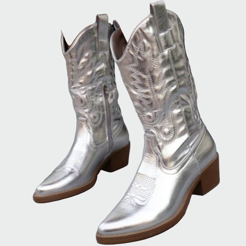 Metalni cowboy škornji