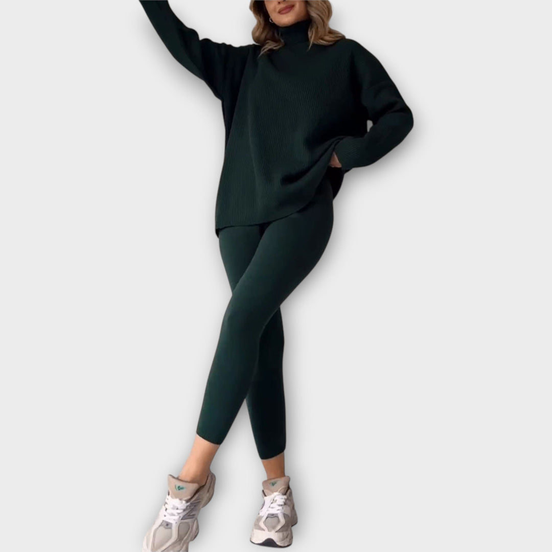 Pleteni set s modernim estetskim dizajnom