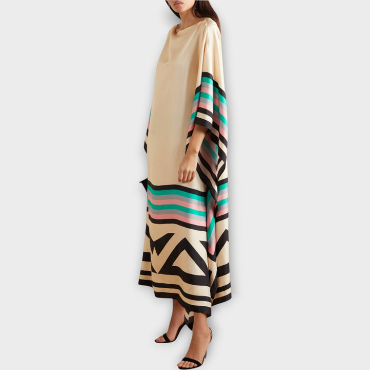 Kaftan w Stylu Linijkowym
