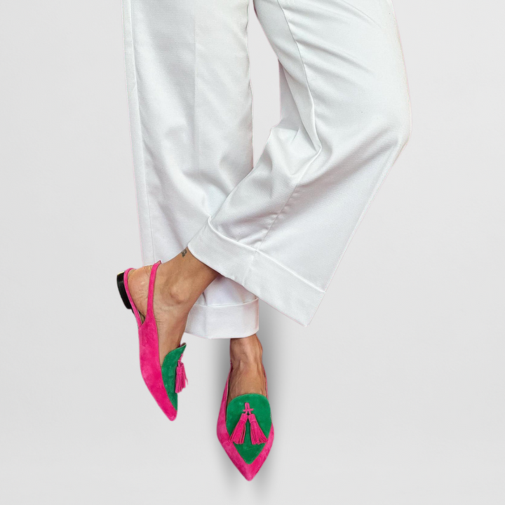 Vibrant Pointed Shoes