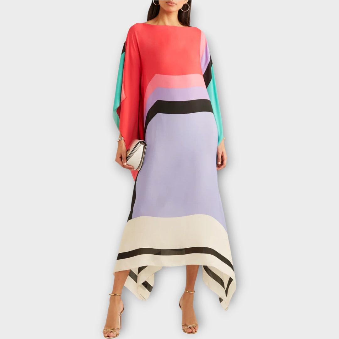 Kaftan w Stylu Linijkowym