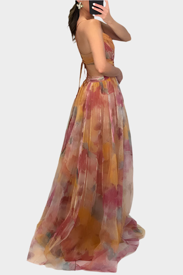 Elegante Maxi-Kleid