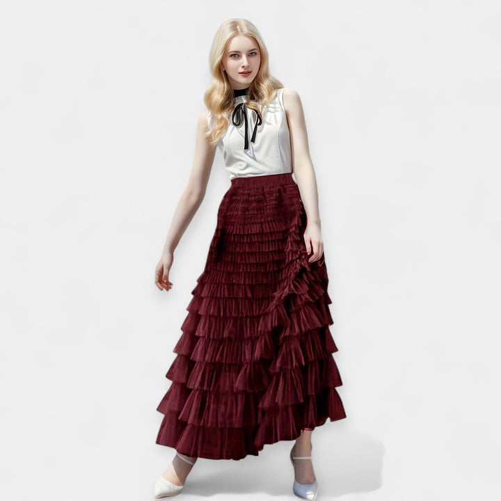 Elegantna Krila z Tulle Okrasnimi Detajli