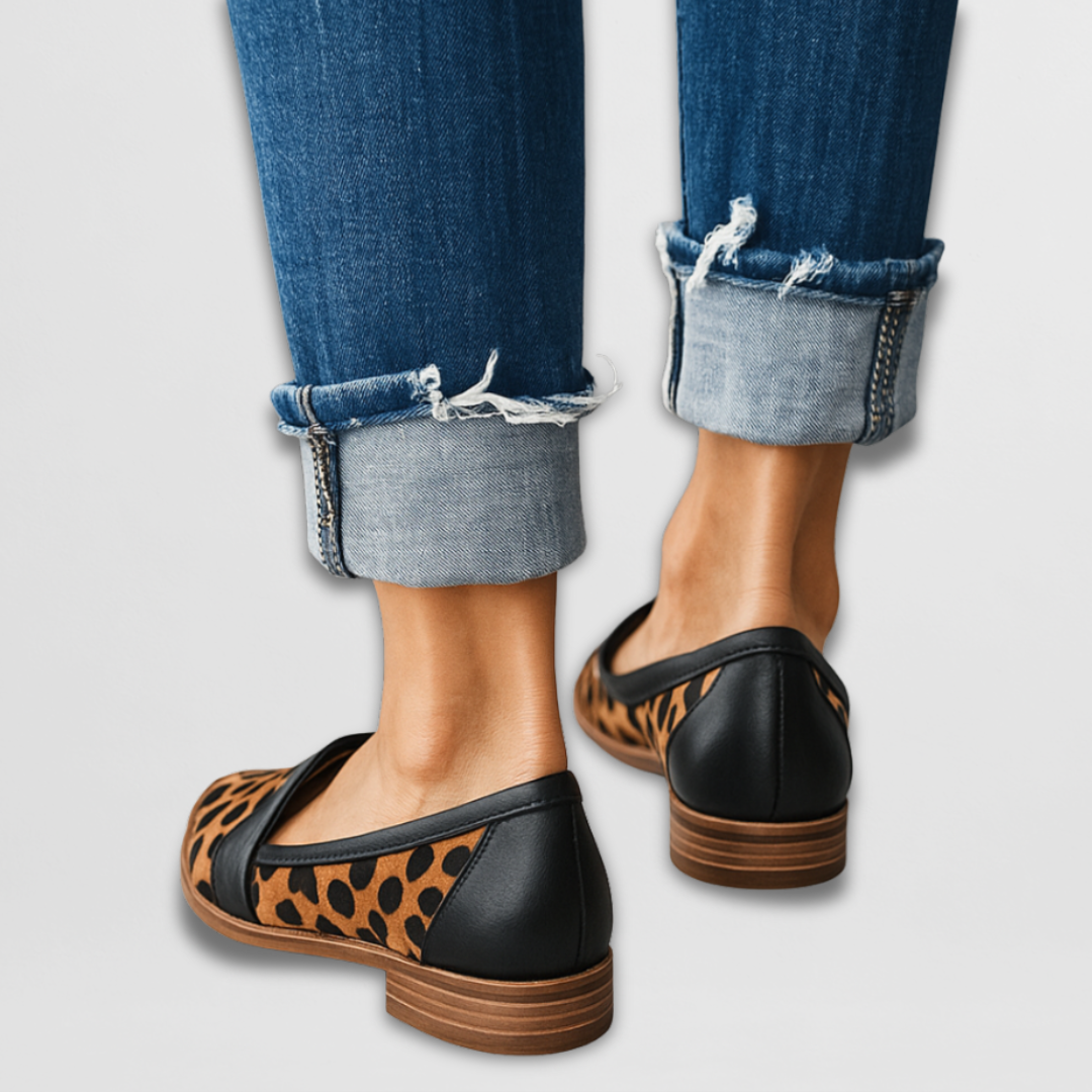 Nadia - Suede Slip-On Loafers