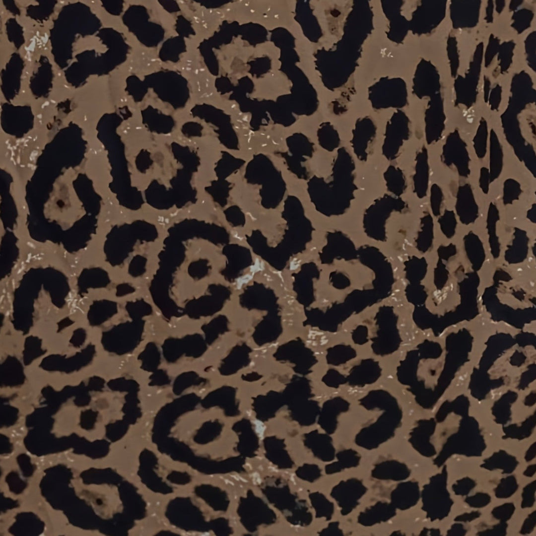 Leopard Print Midi Skirt