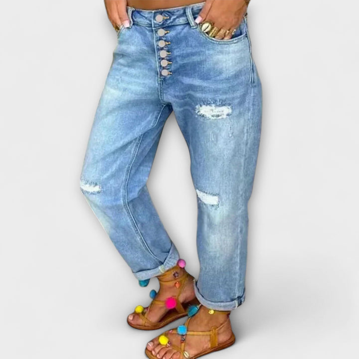 Jeans s Prijetno Silhueto