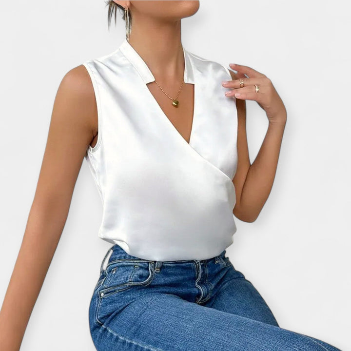 Enobarvni Brezrokavni Top