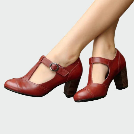 Rakele | Nizki T-strap Čevlji