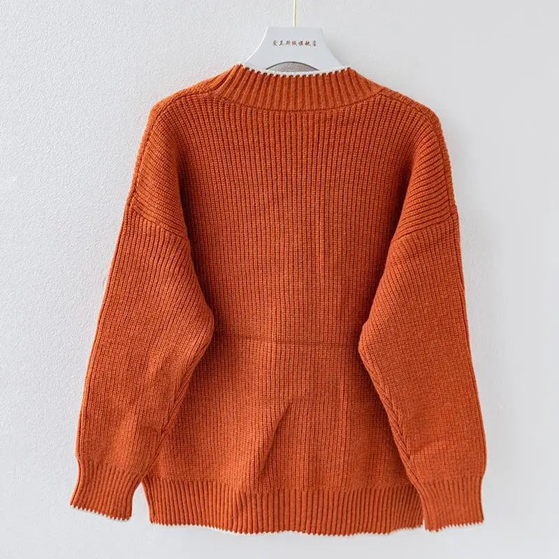 Chic Oversized Knitted Cardigan