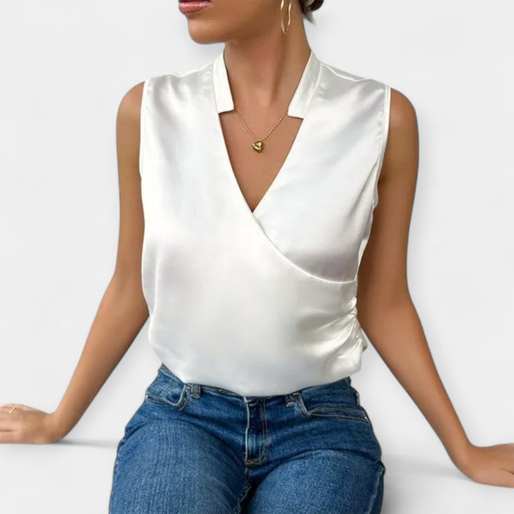 Enobarvni Brezrokavni Top