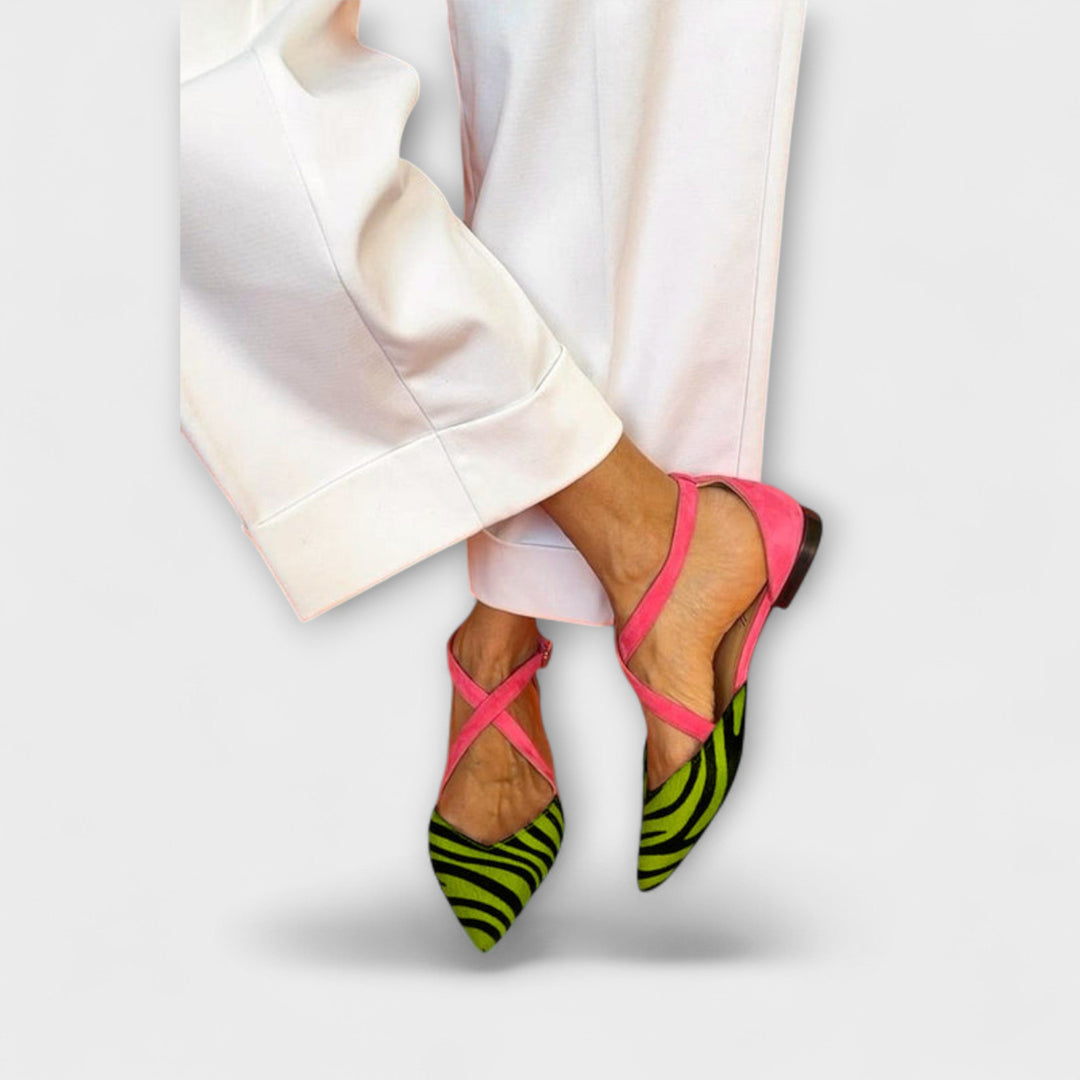 Pink Zebra Flats