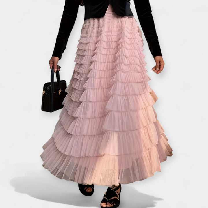 Elegantna Krila z Tulle Okrasnimi Detajli
