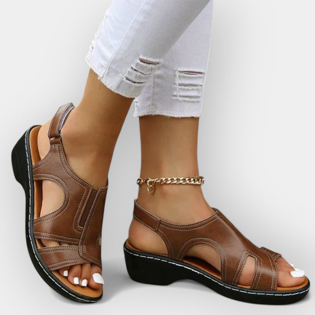 Chic Leather Sandals