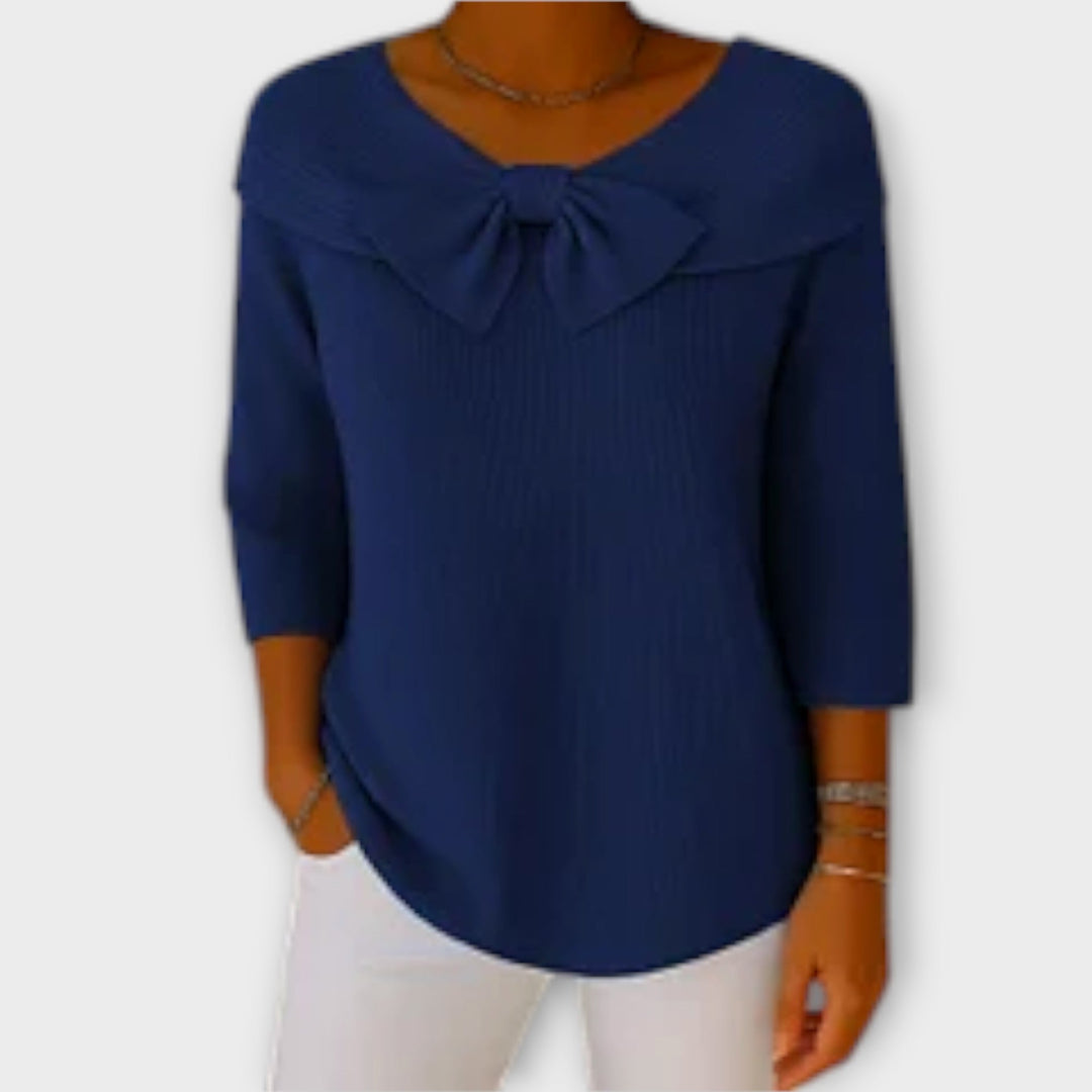 Elegantna Bluza z Dekorativnimi Pikami