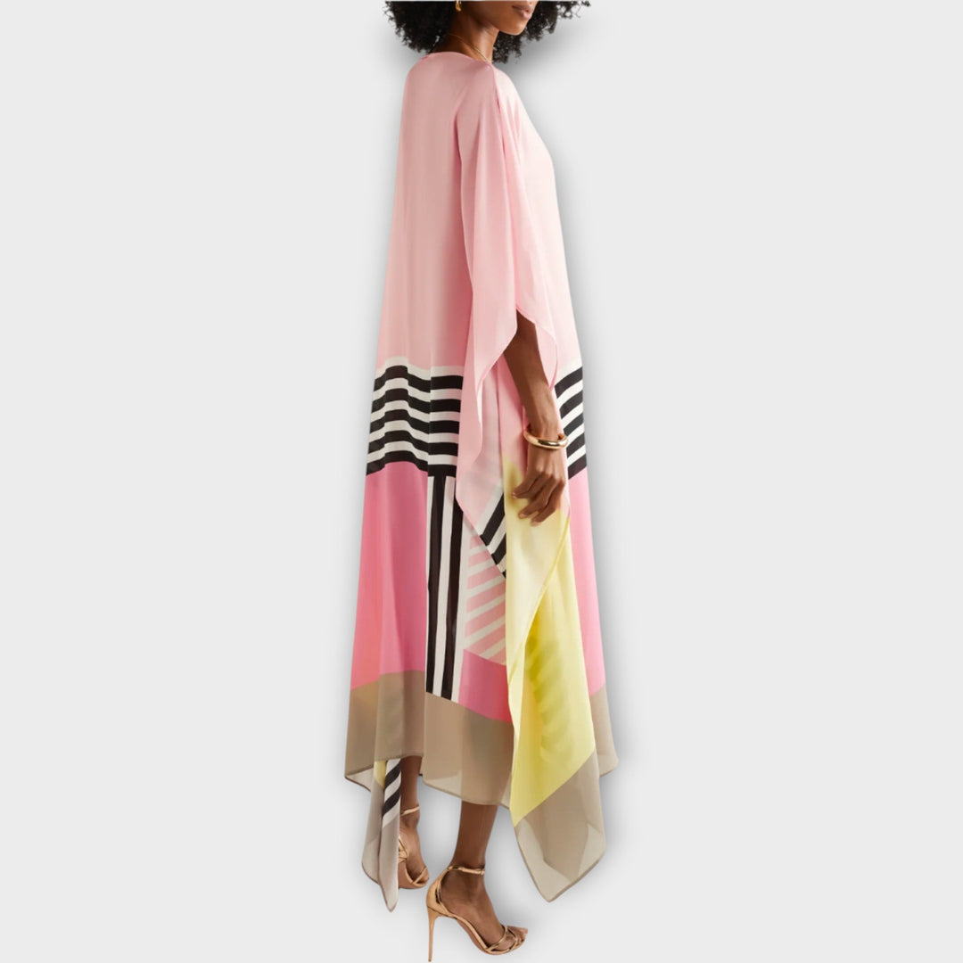 Kaftan w Stylu Linijkowym
