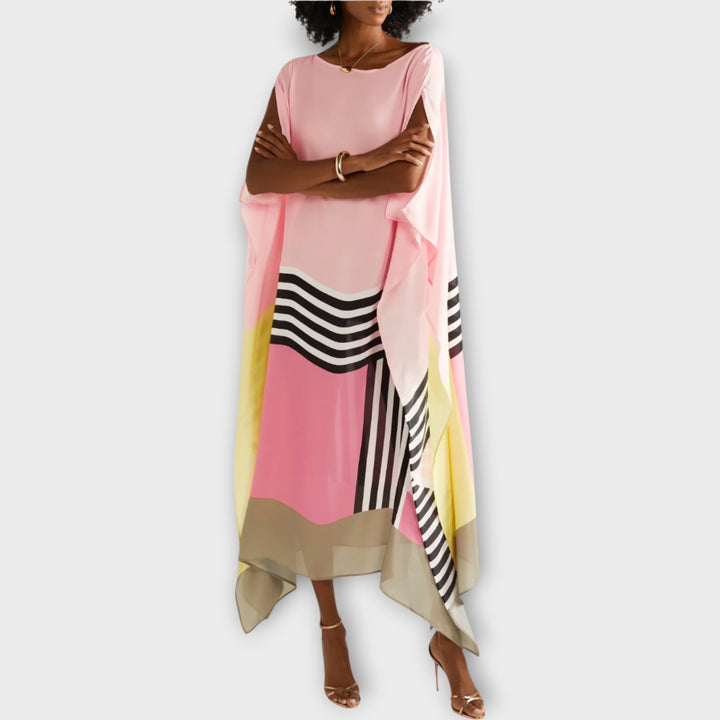 Kaftan w Stylu Linijkowym